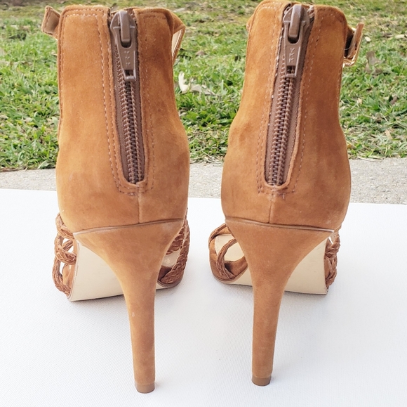 Antonio Melani Fringe Suede Heels - Picture 7 of 10